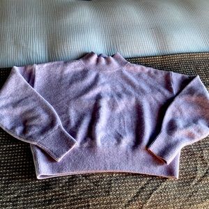 & other stories mock neck sweater